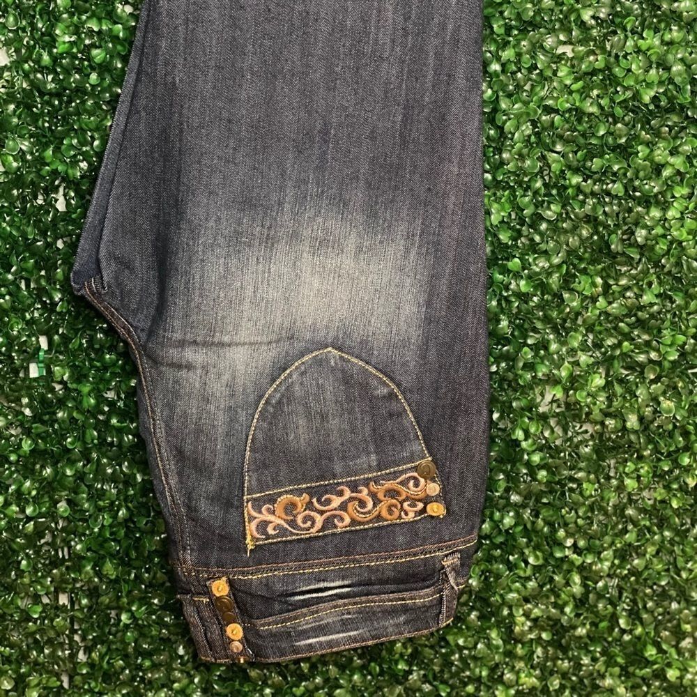 Clash- Acid Wash Dark Denim Jeans